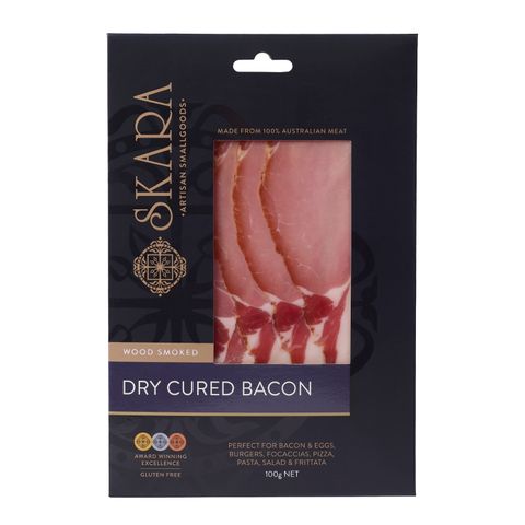 SKARA DRY CURED BACON 100G