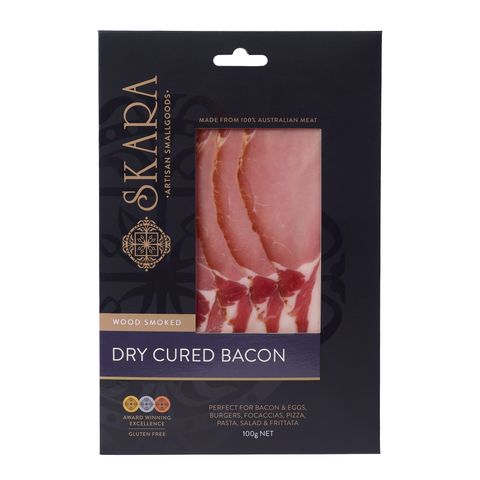 SKARA 100G DRY CURED BACON 6/12