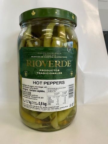 RIOVERDE GUINDILLAS 1.8KG (HOT PEPPERS)