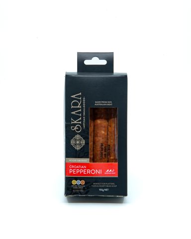 SKARA 150G CROATIAN PEPPERONI 4/8