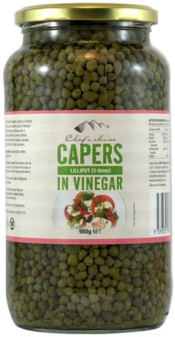 CHEFSCHOICE LILLIPUT CAPERS IN VIN 950G