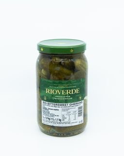 RIOVERDE BITTERSWEET GHERKINS 1.8KG