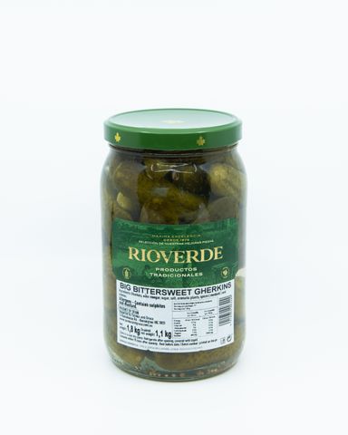 RIOVERDE BITTERSWEET GHERKINS 1.8KG