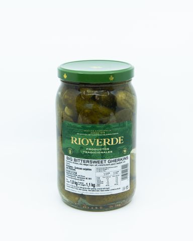 RIOVERDE BITTERSWEET GHERKINS 1.8KG