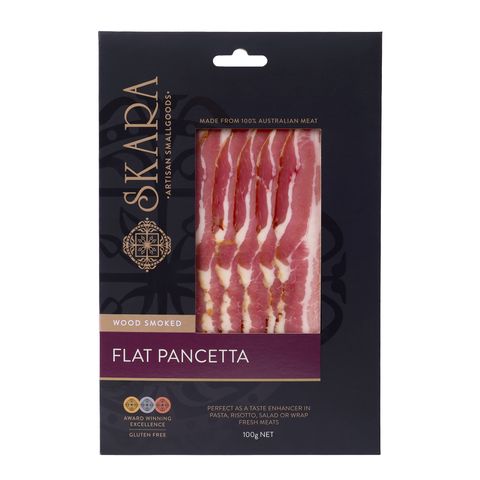 SKARA 100G SMOKED PANCETTA SLICED 6/12