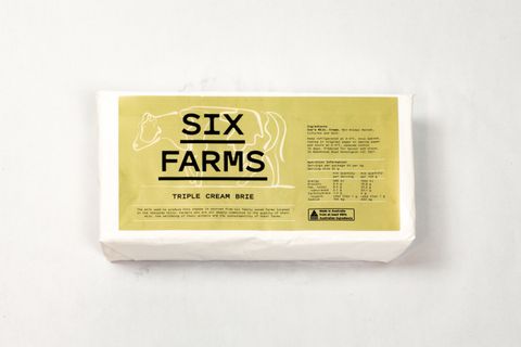 SIX FARMS TRIPLE CREAM BRIQUE 900G
