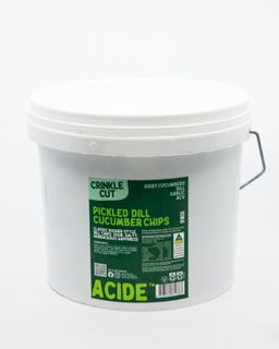 ACIDE CRINKLE CUT DILL PICKLES 10KG