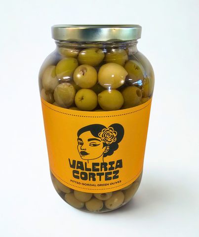 VALERIA CORTEZ PITTED GORDAL OLIVE 3.75K