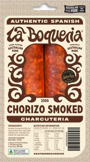LA BOQUERIA FREE RANGE CHORIZO 250G