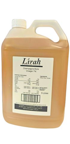 LIRAH CHAMPAGNE VINEGAR 5LT