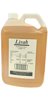 LIRAH CHAMPAGNE VINEGAR 5LT