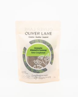 KETO ALMOND & CARAWAY CRISPBREAD 110G