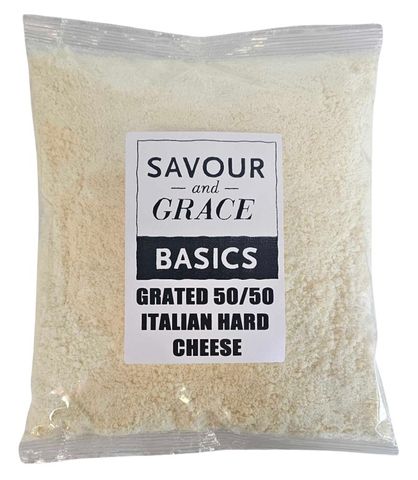 S&G GRATED HARD ITALIAN CHEESE 50/50