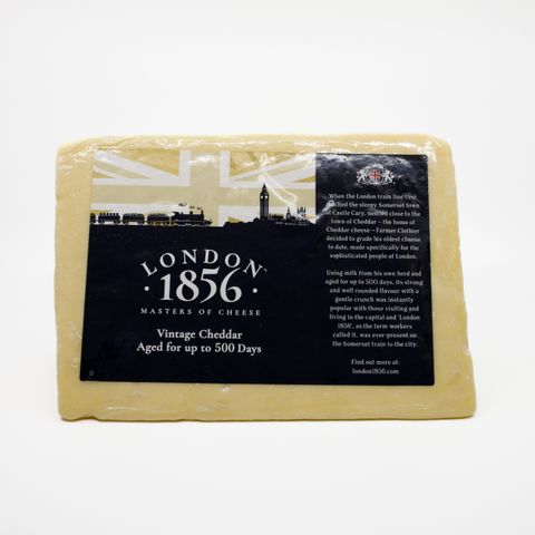 *LONDON 1856 VINTAGE CHEDDAR*OOS