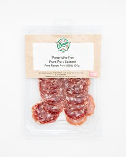 BORGO F/R PRES. FREE SALAMI MILD 100G