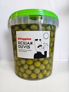MR PEPPINO SICILIAN OLIVES 10KG