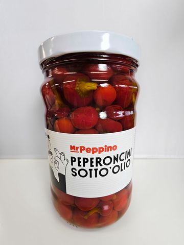 MR PEPPINO CHILLIES IN OIL 1.5KG