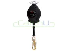 CatchU Retractable Fall Arrest Block, 15.0m Wire Rope with Polymer Casing and Double Action Snap Hook