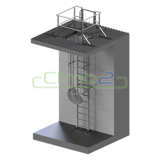 Connect2 Internal Caged Ladders 3600mm