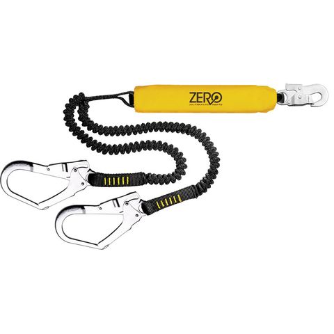 Double Elastic Lanyard with Scaffhooks
