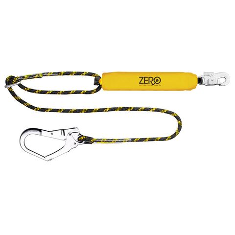 Single Adj. Rope Lanyard with Scaffhooks