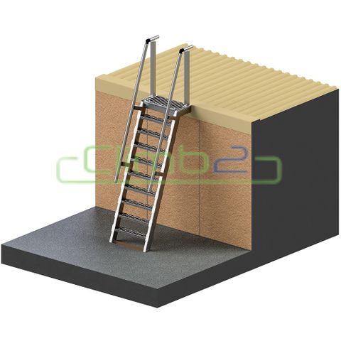 Step Ladder - Internal Access 4m