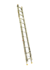 Alum. Ladder 130kg 4.3-7.6m Ext.