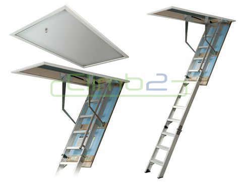 Compact Fold Down Attic Ladder