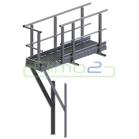 Ladder Head Landing Platform 2400mm