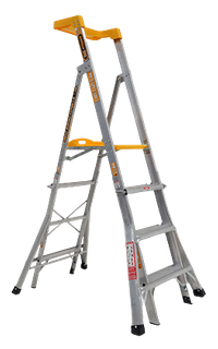 Alum. Compact Plat. Ladder 1.15-1.75m