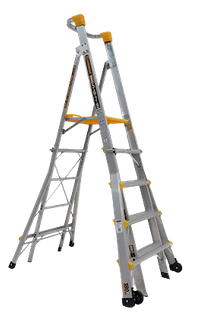 Alum. Adj Plat. Ladder 0.9-1.2m