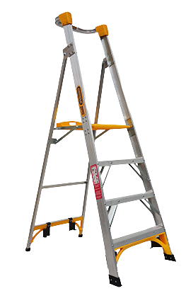 Alum. Plat. Ladder 180kg 0.6m