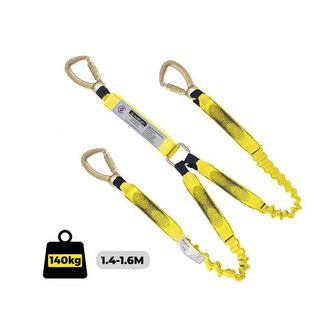 Lanyard Double Elasticated Triple Action