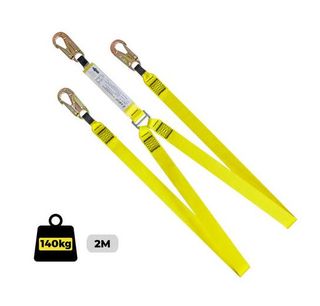 Lanyard Double Web 2M Double Action