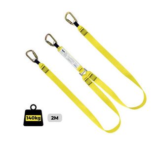 Lanyard Double Web 2M Triple Action