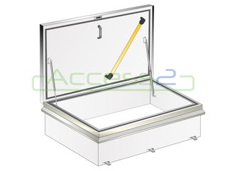 Aluminium Roof Hatch 1000x1000