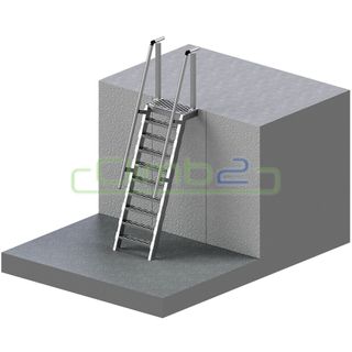 Step Ladder 1m /300mm Platform