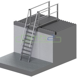 Step Ladder 1m /2400mm Platform