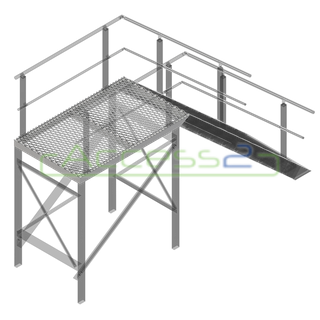 Stair Platform Section 1200mm