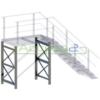 Double Post Support 1200mm