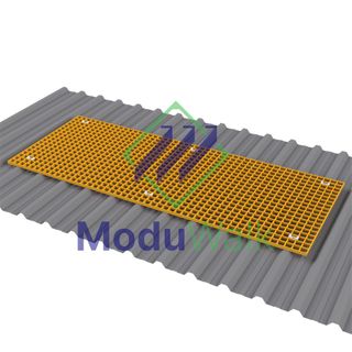 ModuWalk FRP Walkway Yellow 3m