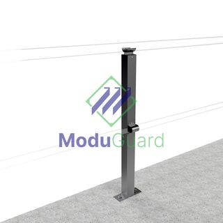 Single Handrail Post - Concrete
