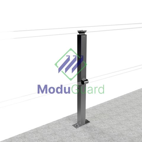 Single Handrail Post - Concrete