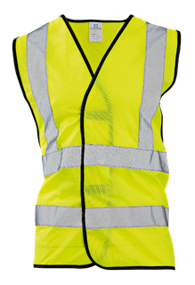 Yellow Day/Night Use Safety Vest XL