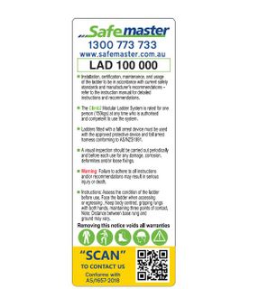 Certification Label Ladder