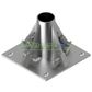 Davit Base Low Profile - Base