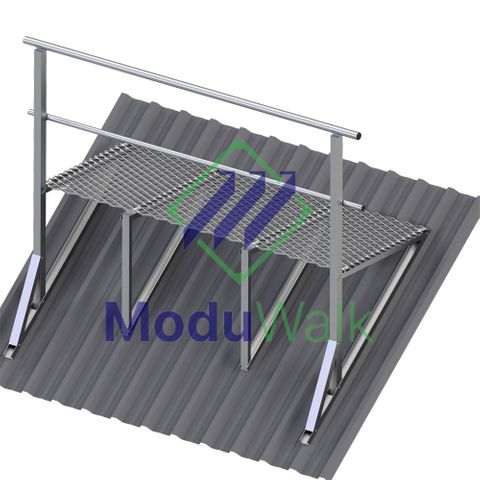Walkway Handrail 1 Side 21-45&deg;