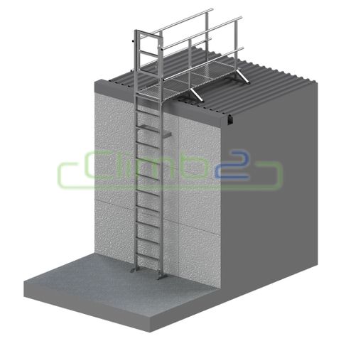 Ladder 2.4m Head 3450-5850mm