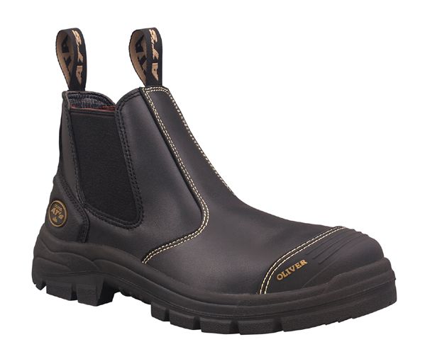 oliver slip on work boots