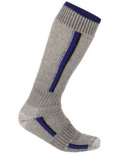 ACCESSORIES SOCKS BISON BLUETOP WOOL GREY/BLUE (TBTTS-FLE)